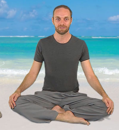 Picture of a man doing yoga/TFT